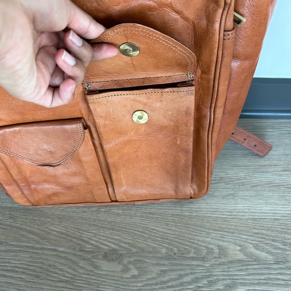 Leather Backpack - Picture 10 of 11